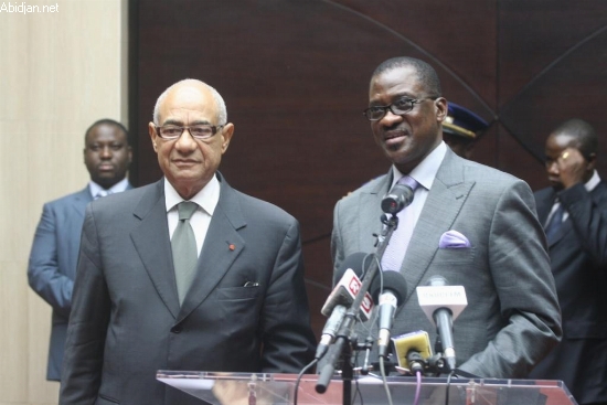 Visite du ministre sénégalais des Affaires étrangères en Côte d`Ivoire